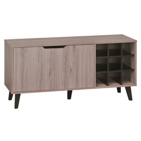 Rack TV 50" Kazan Cp roble santana con negro