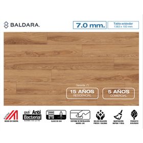 Piso flotante Classic touch hickory soave 7 mm 2.67 m2