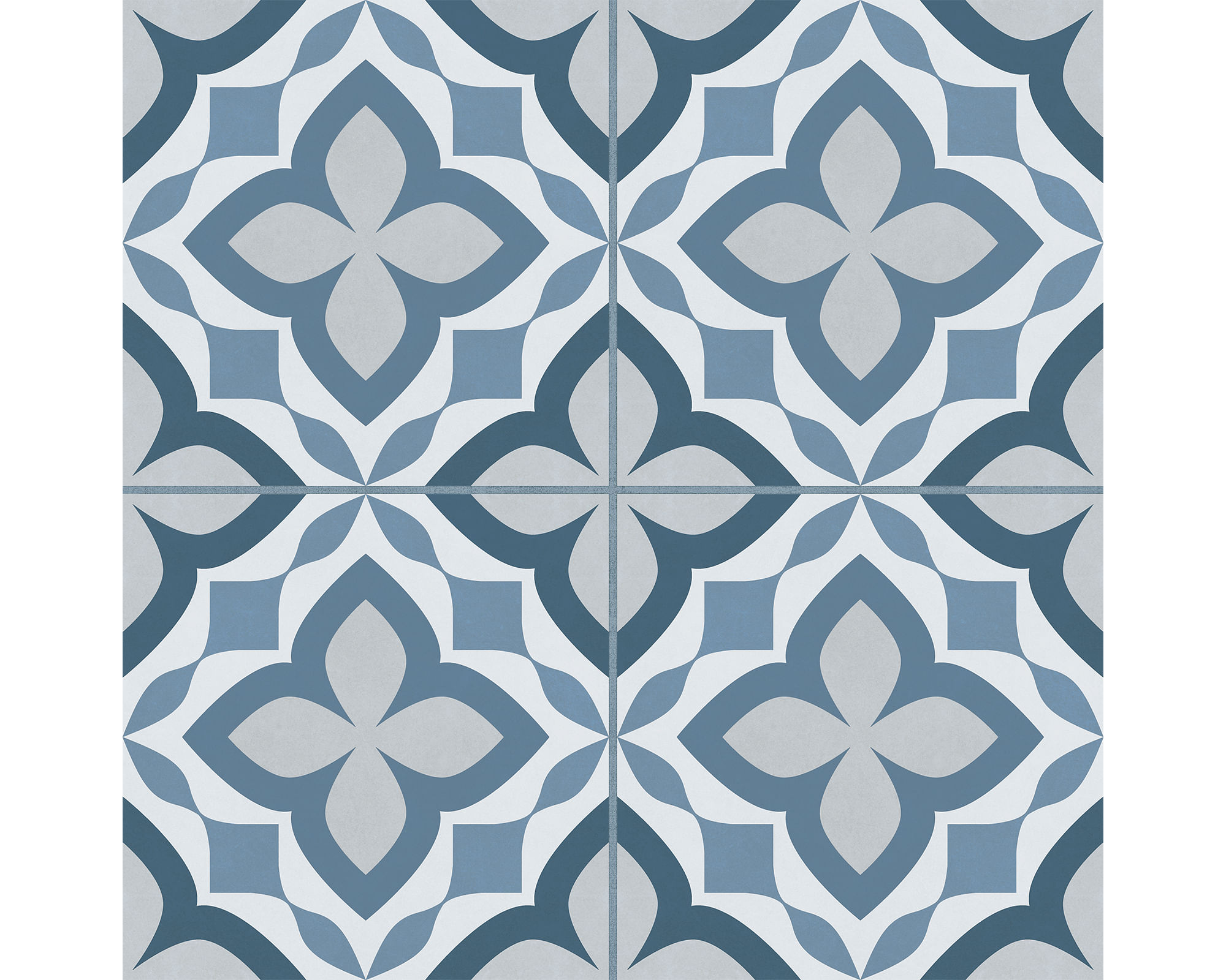 Cerámica piso muro Biscotto azul 45x45 cm 2.29 m2