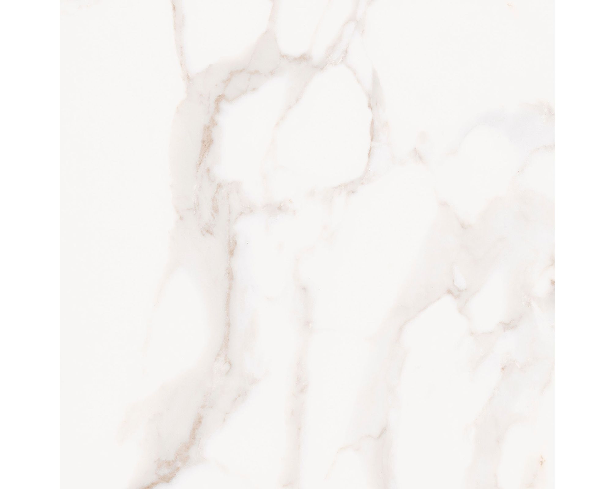 Cerámica para piso Calacata plus blanco brillante 59x59 cm 2.44 m2