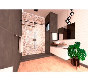 Cerámica para piso/muro Segovia multicolor 61x61 cm 2.58 m2