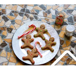 Cerámica piso muro Mosaik multicolor 45x45 cm 2.29 m2