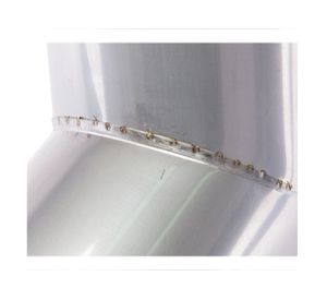 Accesorios codo 6'' 135° acero inoxidable Bosca