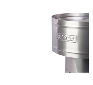 Accesorios gorro 6'' acero inoxidable Bosca