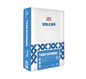 Yeso 25 kg express blanco Volcán