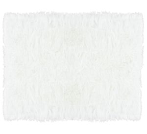 Alfombra 140x200 cm Groenlandia blanco Dib