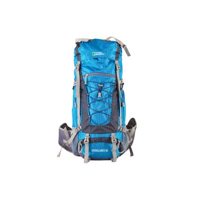 Mochila camping 50 litros Everglades azul National Geographic