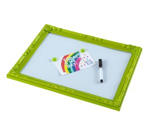 Pizarra magnética 40x30 cm verde VGO
