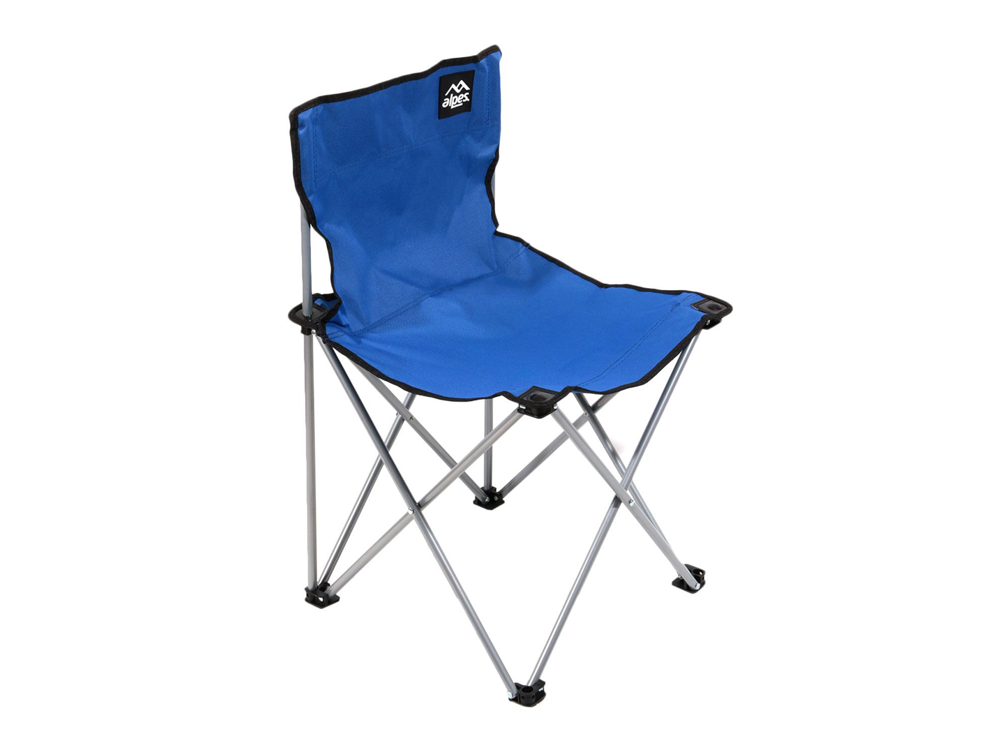 Silla camping básica azul Alpes