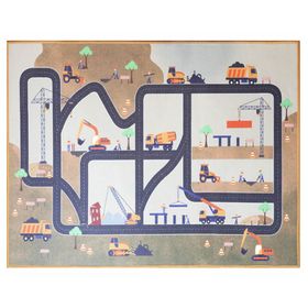 Alfombra 76x117 cm Pista interactiva 2 Dib