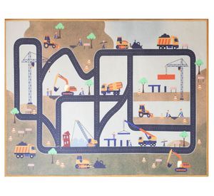 Alfombra 76x117 cm Pista interactiva 2 Dib