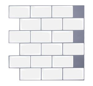 Mosaico autoadhesivo 3D brick New York 30x30 cm 0.09 m2