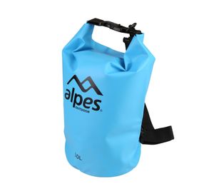 Bolsa impermeable 10 litros celeste