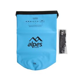 Bolsa impermeable 10 litros celeste
