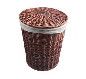 Hamper mimbre tapa 44 lt redondo