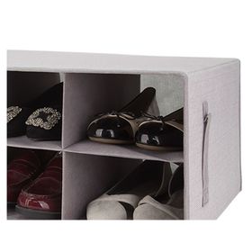 Caja organizadora zapatos 6 espacios Cotidiana