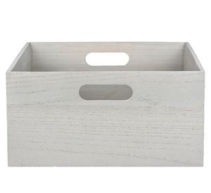 Caja modular con asas bajo 15x30x30 cm