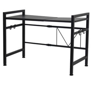 Organizador microondas extensible negro