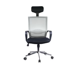 Silla de escritorio ejecutiva New negro/gris M+Design