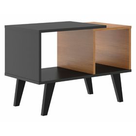 Mesa de centro rectangular Sara gris