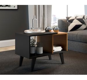 Mesa de centro rectangular Sara gris