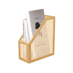 Organizador carpetas Bambú 30x12.5x27.8 cm