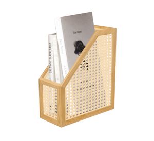 Organizador carpetas Bambú 30x12.5x27.8 cm