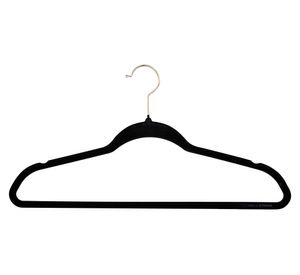 Colgador negro/dorado 20 piezas