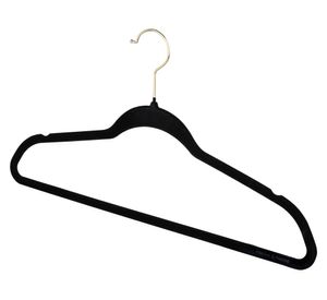 Colgador negro/dorado 20 piezas