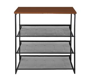 Zapatero 4 niveles malla 76x64x33 cm