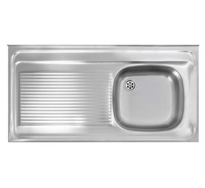 Lavaplatos 100.50 1C 1E I inox 14x100x50 cm