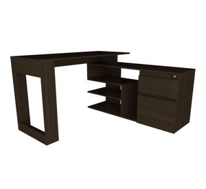 Escritorio 2 cajones Alteza wengue TuHome