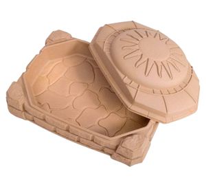 Centro de arena 39x112x112 cm natural Step2.