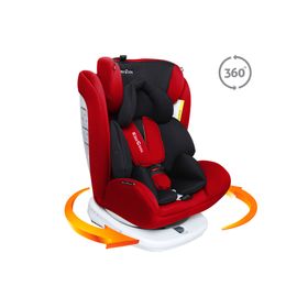 Silla auto grupo 0-1-2-3 360° rojo Kidscool