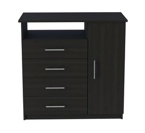 Cómoda TV 40'' 4 cajones 1 puerta Perú wengue TuHome