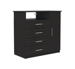 Cómoda TV 40'' 4 cajones 1 puerta Perú wengue TuHome