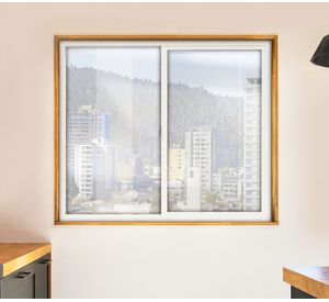 Ventana PVC 4 mm 120x140 cm