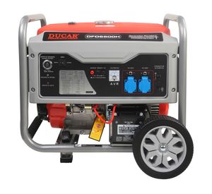 Generador a gasolina eléctrico/manual DFD6500H Ducar