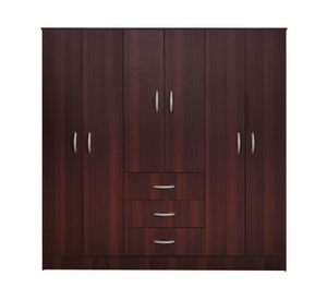 Clóset 6 puertas 3 cajones Maipo wengue Cic