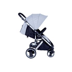 Coche jogger 3 posiciones gris Kidscool