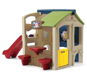 Casa juego 147x161x213 cm vecindario azul Step2.