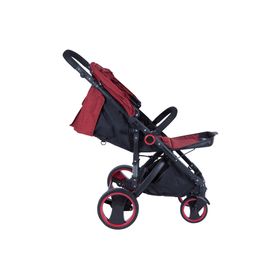 Coche jogger 3 posiciones rojo Kidscool
