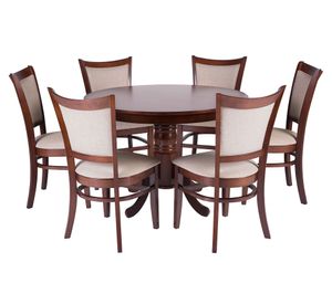 Comedor 6 sillas Calabria arena Cic