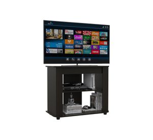 Mesa de centro TV 40'' Wema 3 + rack Maorí wengue TuHome