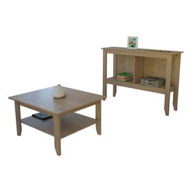 Mesa de centro + arrimo Esencial rovere TuHome