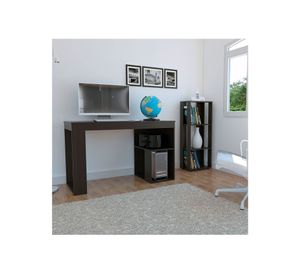 Escritorio Astana + librero Office wengue TuHome