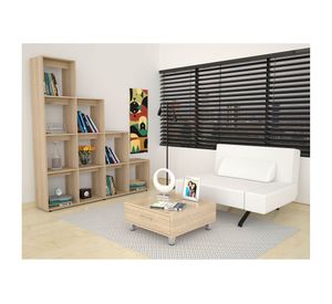 Mesa de centro + biblioteca Beijing rovere TuHome