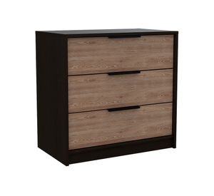Cómoda 3 y 5 cajones Kaia wengue/miel TuHome