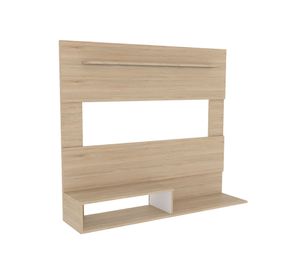 Panel TV 55'' + arrimo + mesa centro Beijing rovere/blanco TuHome