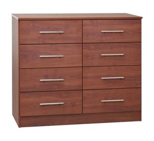 Cómoda 8 cajones Pólux cerezo Cic